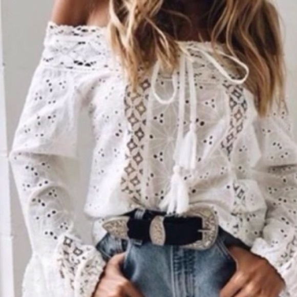 SOLD OUT⭐️RATED 🔥HOT🔥Sale boho l Blouse - Picture 2 of 8